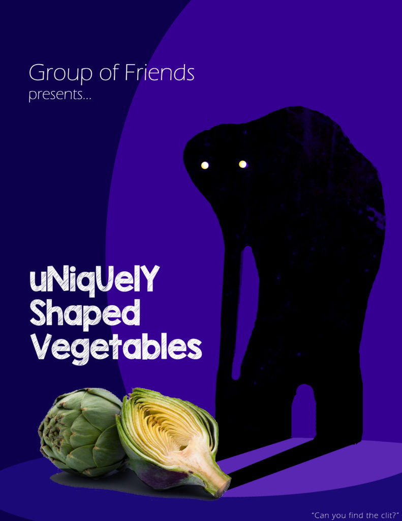 POster for Group of Friend's "Uniquely Shaped Vegetables"