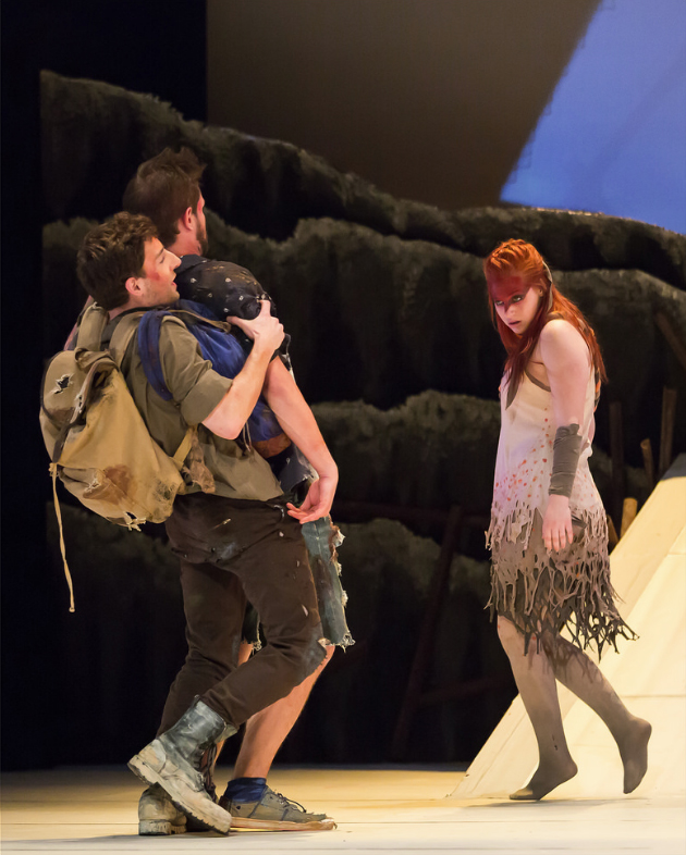 Photos from Theatre@York's 2016 pan-faculty production of The Birds.